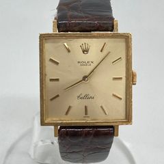 ◆ROLEX◆ロレックス　稼働品　チェリーニ　K18YG　手巻き　腕時計