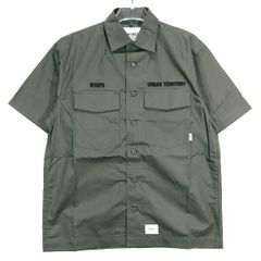 WTAPS DECK SS 半袖 シャツ ダブルタップス ミリタリーシャツ 新品 WTAPS シャツ 半袖 ダブルタップス EXP ミリタリーシャツ 新品未使用