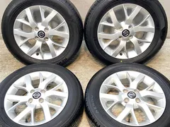 値下げしました！再塗装済み 日産 純正15インチ シルバー 多スポークホイール v25-4h.jpg