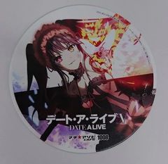 時崎狂三 コースター TVアニメ デート・ア・ライブ コラボレーションカフェ コースター 時崎狂三 特典 マチアソビカフェ