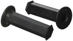 [수량 한정] 201-193 스쿠터 원고 닫기 130X22.2mm 블랙 육각 그립 오토바이 (kijima) 키지마