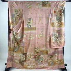 超美品　正絹　現代　振袖　成人式　着物　ネイビー　紺　金　吾妻徳穂　172 2025年最新】吾妻徳穂の人気アイテム - メルカリ