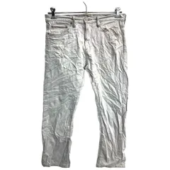 Levi's 513 デニムパンツ W32 リーバイス スリムストレート ホワイト 古着卸 アメリカ仕入 2402-749
