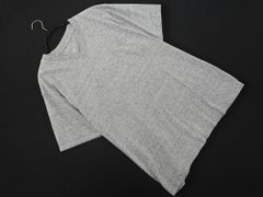 BEAUTY & YOUTH ビューティ&ユース ユナイテッドアローズ Vネック ポケット Tシャツ sizeL/グレー ■◆ メンズ