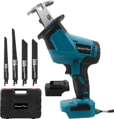 ブラシレスモータ 電動のこぎり BSL36A18バッテリー使用可能アダプター付き 無段変速 BSL1860 18V日立ハイコーキ ATSS01B バッテリー別売 片手 充電式レシプロソー アルチザンツールのサムネイル