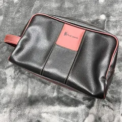 POLO COUNRY ダブルジップ サイドバック ハンドバッグ バッグ バッグインバッグ 鞄 中古美品 メンズ