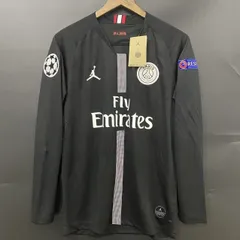 の*ち様 【新品・未使用・タグ付】　パリサンジェルマン　長袖　18/19　XL パリサンジェルマン4thユニフォーム2XL長袖