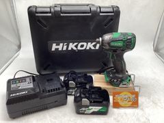 【中古品】☆HiKOKI/ハイコーキ コードレスインパクトドライバ 36V マルチボルト 充電式 グリーン WH36DA2XP [ITWM52EOEDCY] [エコツール豊田インター店][M01]