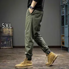 [5XL]メンズ ファッション 服  オシャレ シンプル 大 かっこいい 大きいサイズ ストリート 紳士服  レトロ ウォッシュド ヘビー 秋 快適 ウエスト カジュアル パンツ