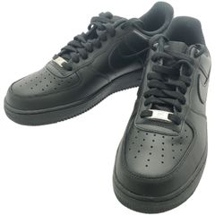 NIKE ナイキ AIR FORCE 1 07 LOW BLACK エアフォース スニーカー CW2288-001 ブラック 26.5cm