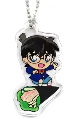 【中古】キーホルダー・マスコット(キャラクター) 江戸川コナン 「無添くら寿司×名探偵コナン 紺青の拳 ビッくらポン! アクリルキーホルダー」
