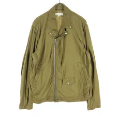 BEAUTY&YOUTH UNITED ARROWS ビューティアンドユース 薄手 ライダースジャケット XL ブラウン レディース 古着