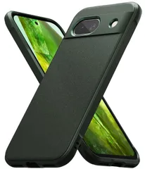 【在庫セール】TPU ONYX 滑り止め 落下防止 耐衝撃 ケース 米軍MIL規格取得 Pixel8a 軽量ケース 8a 柔軟ケース スマホケース スマホカバー Pixel ピクセル 8a (ストラップホールあり) 【Ringke】Google - Dark