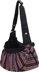 Paani Paani ペットキャリー 犬 猫 スリング ペット用品 3-7kgの小型犬 ストライプ柄( ストライプ,  長さ約45cmx幅約35cmx深)