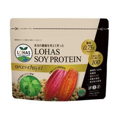 ソイプロテイン 100g お試しサイズ 有機生カカオ配合 本当の健康を考えて作った 大豆 ココア チョコレート味 アミノ酸スコア100 植物性100％ ロハスソイプロテイン
