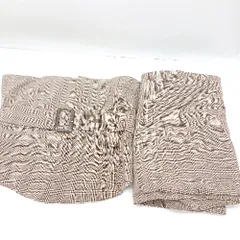 ◇ Θ◎ INDEX インデックス チェック柄 ワイドパンツ サイズM ブラウン レディース E  【1412260032919】