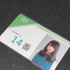 (S5239) 櫻坂46 残酷な観客達 長濱ねる IDカード 学生証 idカード