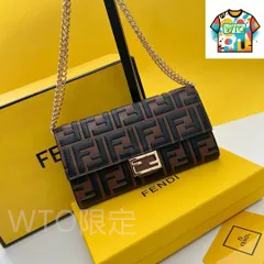 【今日特価】Fendi フェンディ ショルダーバッグ 高級輸入牛皮使用で仕上がりの精巧さを特徴とする-WTO輸入2