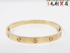 カルティエ Cartier ラブブレス 18ｃｍ B6067518 イエローゴールド 新型 YＧ バングル  ユニセックス 【中古】 ジュエリー
