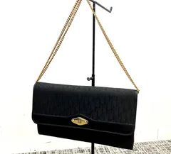 Christian Dior 　クリスチャンディオール　トロッター柄　チェーン　2WAY　バッグ　：Y2044