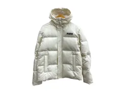 PUMA (プーマ) ダウンジャケット ポリエステル 迷彩 カモフラ S ホワイト メンズ/009