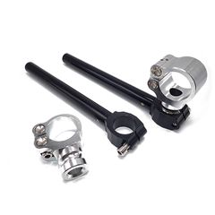 【迅速発送】Wellvie 汎用 セパレートハンドル セパハン アルミ バイクパーツ バイク用品 カスタムパーツ ドレスアップ 35mm 35Φ クリップオン (35mm)