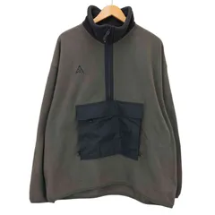 ナイキエーシージー NIKE ACG Polartec Fleece Anorak Jacket Half Zip Olive Green メンズ JPN：XL のサムネイル