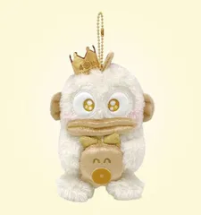 サンリオ ハンギョドン 金ぴかバースデー ぬいぐるみ マスコット サンリオ ハンギョドン 40th 金ぴかバースデー マスコット