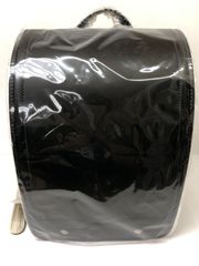 未使用高級ランドセル　ボンジュール　ブラック＆ブルー(定価５万円以上)