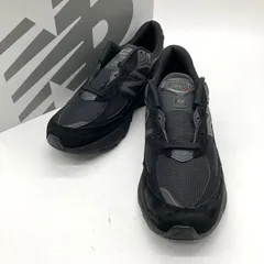 NEWBALANCE ニューバランス スニーカー 990V6 U990BB6 TRIPLE BLACK トリプルブラック シューズ 箱付き 26.5cm ブラック 靴 B14894◆