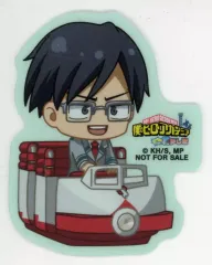 【中古】シール・ステッカー 飯田天哉 オリジナルミニステッカー 「僕のヒーローアカデミア in 浅草花やしき」 オリジナルガラポン C賞