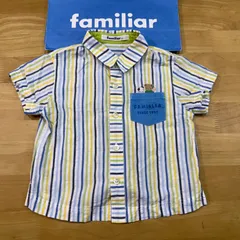 ファミリアシャツ◎美品◎サイズ90