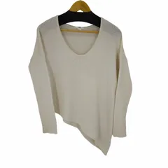 ヘルムートラング HELMUT LANG アシンメトリーニットカットソー 変形 レディース JPN：S のサムネイル