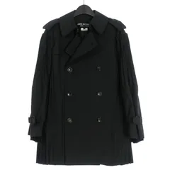▪️美品 ジュンヤワタナベ プリーツ トレンチコート アウター JUNYA