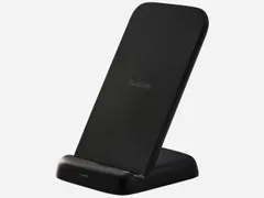 【新品・5営業日で発送】ELECOM エレコム Qi規格対応ワイヤレス充電器／最大出力12W／スタンド／EPP(W-QS11BK)