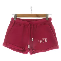 ディースクエアード DSQUARED2 タグ付き Mini Icon Shorts ショートパンツ ロゴ 裏起毛 S80MU0007 /AN36 ピンク XXS ■GY29のサムネイル