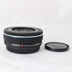 ❤️オリンパス 電動パンケーキズームレンズ❤️ブラック 薄くて軽いパンケーキレンズ「M.ZUIKO DIGITAL ED 14-42mm」を
