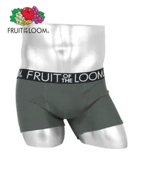 新品 未使用 FRUIT OF THE LOOM フルーツオブザルーム 下着 FTL 無地ワッフル メンズ ボクサーパンツ 517767【メール便】 チャコール