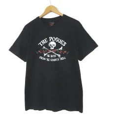 【新品】映画『シェイン 世界が愛する厄介者のうた』Tシャツ L ポーグス ザ ポーグス THE POGUES シェイン・マガウアン Tシャツ アイ