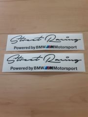 BMW Street Racing Body Side 250mm カッティング　ステッカー
