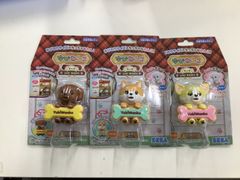 新品・未開封　セガトイズ ゆびわんこ ３点セット 柴犬 チワワ トイプードル