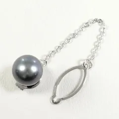 K14WG 合金 ピンブローチ パール 総重量約5.1g