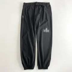 9d10-2 【美品】 HYSTERIC  ヒステリックグラマー SEE NO EVIL PERTEX パーテックス 耐水トラックパンツ L ブラック メンズのサムネイル