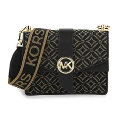 新品 マイケルコース MICHAEL KORS ショルダーバッグ スモールジャガードクロスボディ