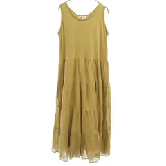 未使用 ニコアンド ノースリーブ ロングワンピース M ブラウン niko and... レディース 【中古】  【230719】