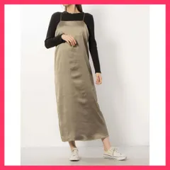 ★スタッフおすすめ★サテンキャミワンピース  ◇身長167cm B78 W60