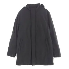 ARMANI COLLEZIONI アルマーニコレッツォーニ HCI25EW フード収納可能 中綿 ロング ジャケット コート ダークグレー系 48【中古】のサムネイル