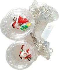 室内灯串クリスマスイルミネーションLEDカーテンライト装飾、ショーウインドー装飾クリスマスオーナメント、USB、10灯串/セット、装飾パーティー、クリスマス寝室