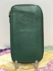 【定番＆新品】IL BISONTE 長財布 グリーン☆ ロングウォレット | 財布 | ベストセラー | オンラインストア