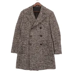 極希少 TAGLIATORE CHARLIE バスケットウィーブ ダブルコート